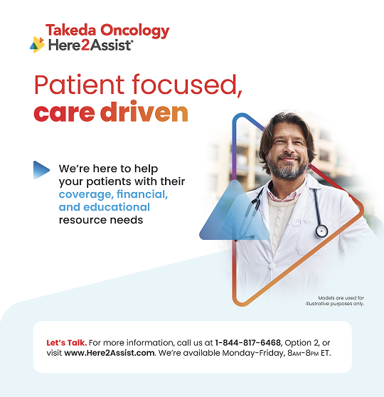 Takeda Oncology Here2Assist HCP Brochure thumbnail